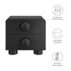Modway Sonnet 2-Drawer Nightstand in Black - 4 of 4