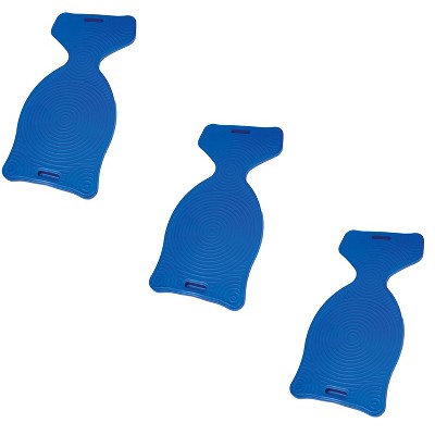 SwimWays Aquaria Float Saddle Seat Chair with Cell Foam for Adult and Kid Pool Water, Beach, or Lake Lounge Floating and Swimming, Blue (3 Pack)