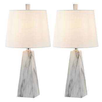 20.5" Owen Contemporary Resin Table Lamps (Includes LED Light Bulb) - JONATHAN Y