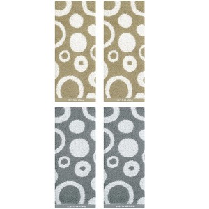 REGALWOVEN Cotton Soft Absorbent Bathroom Hand Towels 14" x 28" 4 Packs - 1 of 4