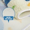 Thickened Rug Floor Mat, Simple Absorbent Bathroom Carpet, Bathroom, Entrance and Kitchen, Non Slip Machine Washable Floor Mat with Patter - 4 of 4