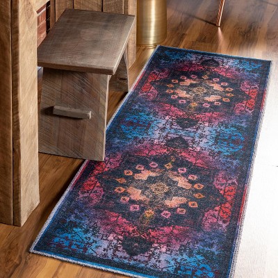 Unique Loom Renaissance Roma Border Washable Indoor Flatweave Woven Area Rug