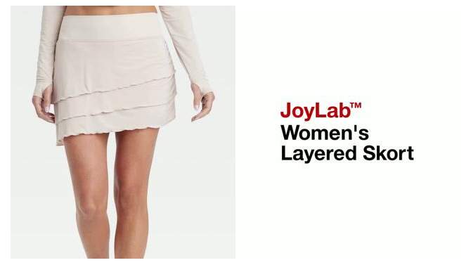 Women&#39;s Layered Skort - JoyLab&#8482;, 2 of 6, play video