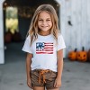 The Juniper Shop USA Flag Coquette Youth Short Sleeve Tee - 2 of 4