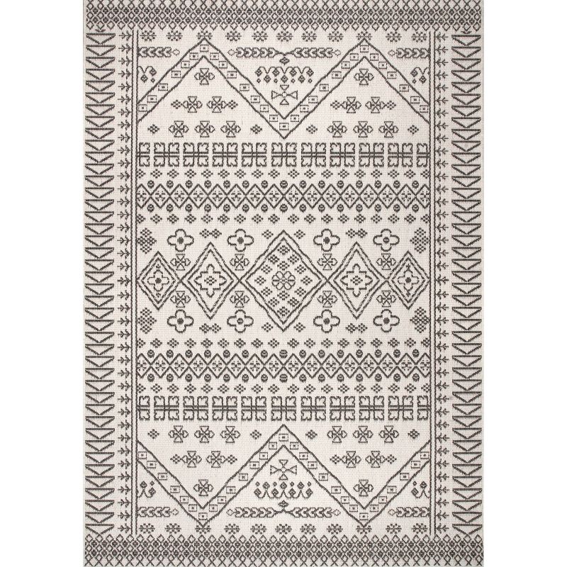 nuLOOM Kandace Bohemian Indoor and Outdoor Area Rug, 1 of 9