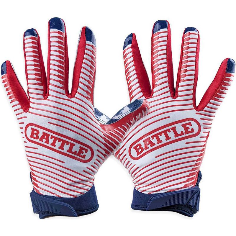 Battle Sports USA Doom 1.0 Football Receiver Gloves, 2 of 5