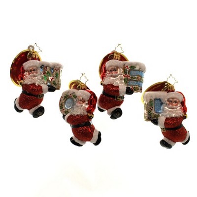 Christopher Radko Baby Nick Santa Claus Christmas  -  Tree Ornaments