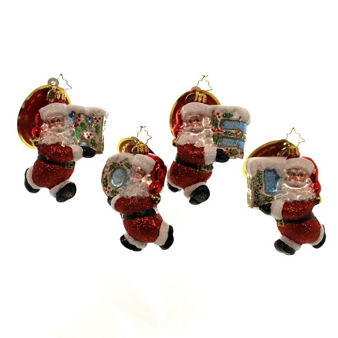 Christopher Radko Baby Nick Santa Claus Christmas Ornament Sets Target