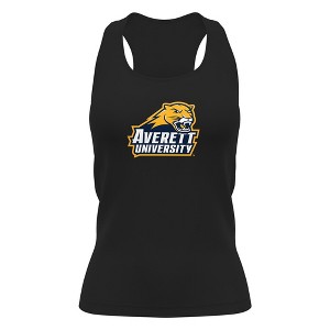 Averett University Adult Women's Sport Tank Top Primary Logo, Black - 1 of 4