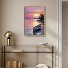 Art Remedy Quaint Sunset Shore Beach Life Inspired Wall Art Framed - 2 of 4