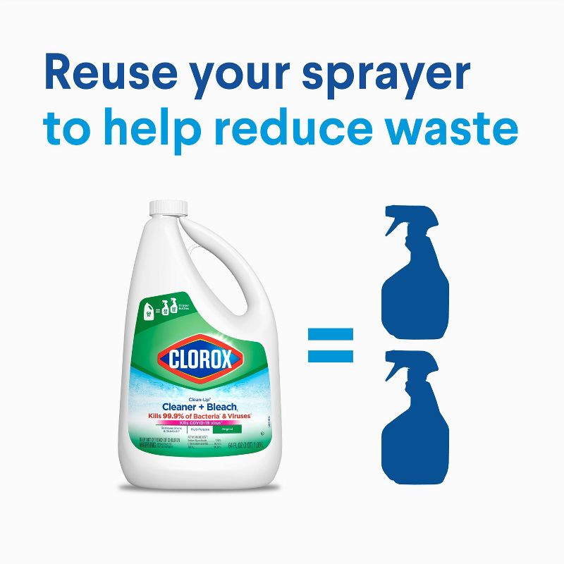 Clorox Clean-Up Cleaner Refill - 64 fl oz, 6 of 14