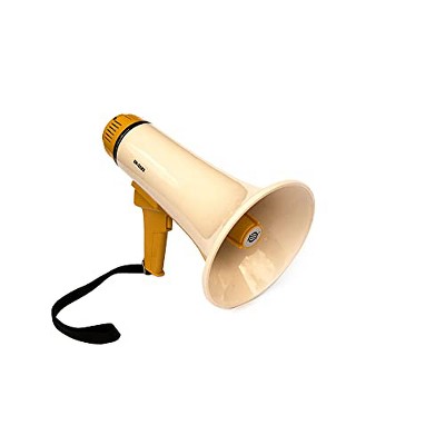 KEMP USA 10 Watt Megaphone (Battery-operated  8 AA)