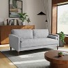 Lifestyle Solutions Giovanni Sofa Woven Light Gray - 2 of 4