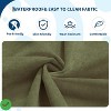 Memory Foam Bean Bag Chair - Suede-Like Single Seater Floor Chair in Green - 4 of 4
