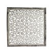 Mango Wood Floral Handmade Intricately Carved Arabesque Wall Decor - Olivia & May - 2 of 4