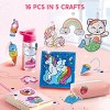 Joyfy 16 Pcs Gem Art Kit for Kids- Big Gem Diamond Painting Craft with 5D Gem, Arts & Crafts DIY Art Kit, Birthday Christmas Gift for Girls Ages 6-12 - 2 of 4