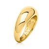 Ross-Simons Italian 14kt Yellow Gold Shiny Dome Ring - 3 of 4