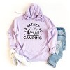 Simply Sage Market Women's Graphic Hoodie I'd Rather Be Camping Tent - 2 of 3