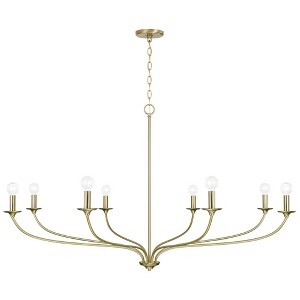 Capital Lighting Dolan 8 - Light Chandelier in  Matte Brass - 1 of 1