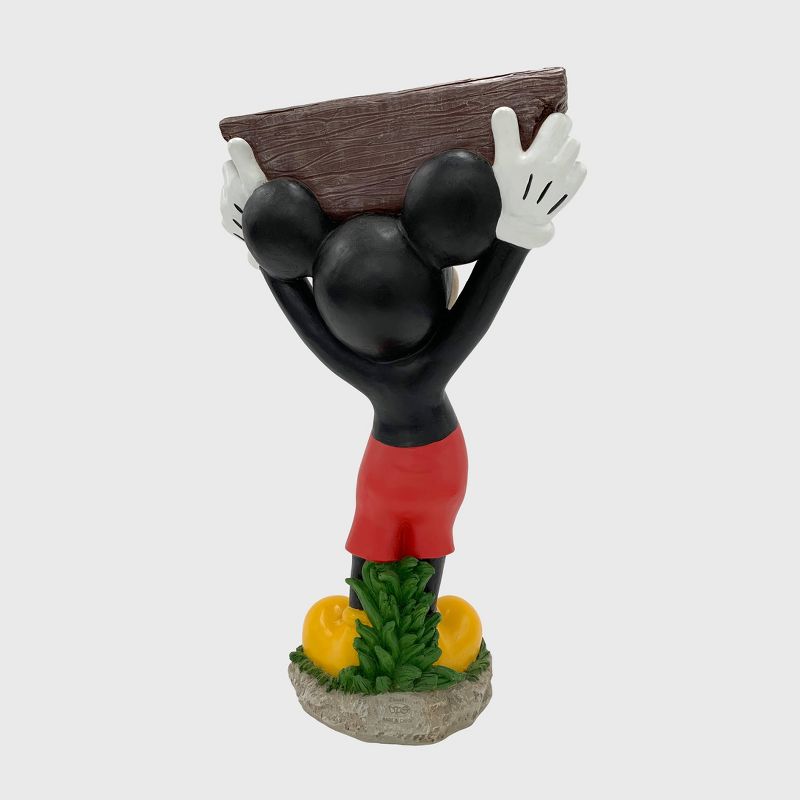 Disney 22.25&#34; Mickey Mouse Solar Resin/Stone Statue With A Welcome Sign, 4 of 8