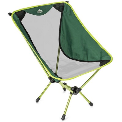Cascade Mountain Tech Low Backpacking Camp Chair - Green