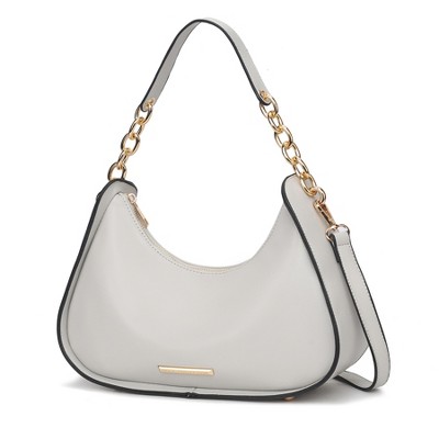 MKF Collection Lottie Vegan Leather Half-Moon Shoulder Bag by Mia K