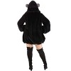 HalloweenCostumes.com Women's Plus Size Positively Primate Gorilla Halloween Costume - 2 of 4