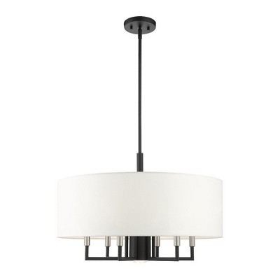 Livex Lighting Meridian 7 - Light Pendant in  Black