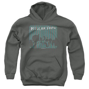 Boys’ Regular Show Rgb Group Hooded Sweatshirt - 1 of 4
