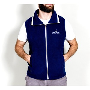 Pavilion Gift Company - Lake People - XS Microfleece Vest - Vests - 1 of 4