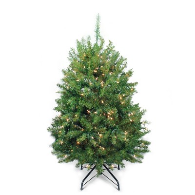 Northlight 4' Pre-Lit Full Northern Pine Artificial Christmas Tree - Clear Lights