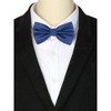INSPIRE CHIC Men's Adjustable Solid Pre-tied Bow Tie - 4 of 4
