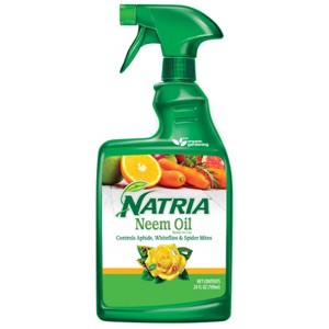 NATRIA Organic Neem Oil Spray, Ready-to-Use - 24 fl oz - 1 of 4
