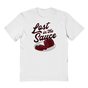 Famous In Real Life Men's Lost In The Sauce Short Sleeve Graphic Cotton T-Shirt - 1 of 3