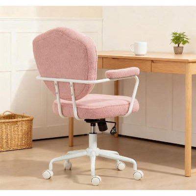Racxily Tufted Office Chair, Adjustable Height with Plush Comfort for Home Office