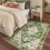 Lahome Boho Traditinal Area Rug for Bedroom Soft Non Slip Washable Living Dining Room Mat Indoor Office Carpet for Kitchen Nursery Bedroom - 2 of 4