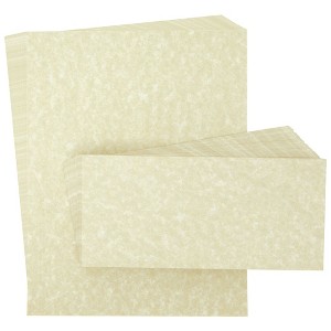Best Paper Greetings 96 Pack Parchment Stationery Set with 48 Textured Paper Sheets and Matching Envelopes for Writing Letters, 8.5 x 11 In - 1 of 4