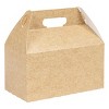 Inno-Pak Standard Carry - Pack w/ Handles Brown Kraft Recyclable & Compostable - Case of 100 - 2 of 3