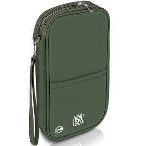 Generic Travel Document Organizer with RFID, Family Passport Holder, Wallet for Women & Men - 1 of 4