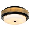 CWI Lighting Valdivia 4 Light Black Flush Mount - 2 of 4