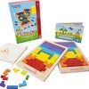 Extasticks Tetralino Double Premium Wooden Puzzle - 4 of 4