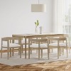 Christopher Knight Home Farnam Contemporary Acacia Wood 7 Piece Dining Set - 2 of 4