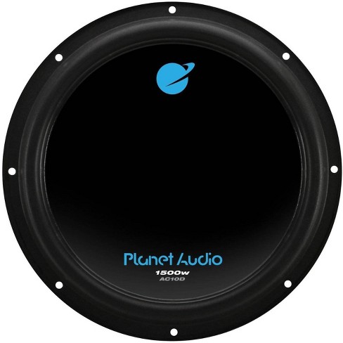 Planet Audio AC12D 1800 Watts 4 Ohm Dual Voice Coil Car Audio Subwoofer - image 1 of 4