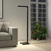 Hudson and Canal 52" Tall Integrated Floor Lamp with Metal Shade (Includes LED Light Bulb) - 4 of 4