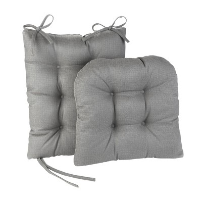 Gripper Jumbo Omega Rocking Chair Cushion Seat and Back Cushion Set - Gray