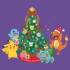 Women's Pokemon Christmas Tree Characters Racerback Tank Top - 2 of 4