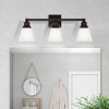 Livex Lighting Mission 3 - Light Vanity in  Bronze - 3 of 4