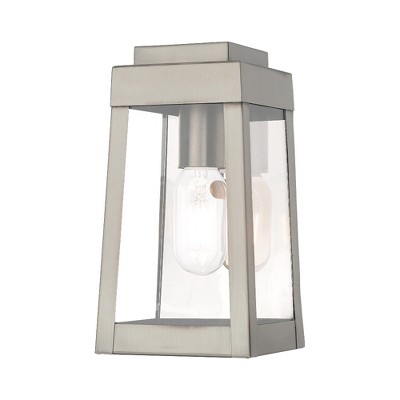 Livex Lighting Oslo 1 - Light Wall Light in  Brushed Nickel