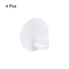 Unique Bargains Stainless Steel Self-Adhesive Kitchen Bathroom Wall Hanger Hooks 4 Pcs - 3 of 4