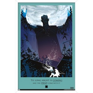 Trends International Game of Thrones - Long Night Framed Wall Poster Prints - 1 of 4